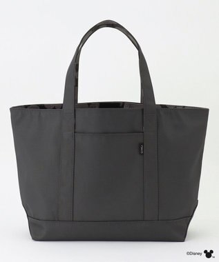 Y'SACCS 【Disney Collection】シルエットプリントトートバッグ　Mサイズ ダークグレー