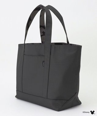 Y'SACCS 【Disney Collection】シルエットプリントトートバッグ　Mサイズ ダークグレー