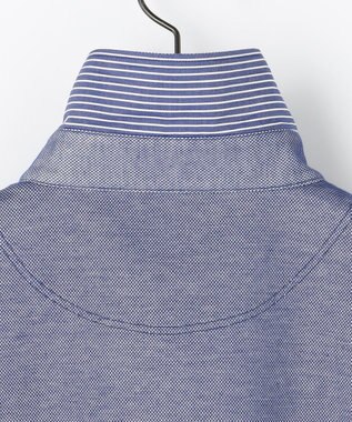 JOSEPH ABBOUD 【日本素材・オーガニックコットン使用】オーガニックコットンクールビズ ポロ ダルブルー系7
