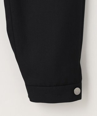 NAVE ウールポリエステルツイル パンツ ブラック系