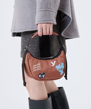 LeSportsac MINI CRESCENT/ガーデンオブNYC MC ガーデンオブNYC MC