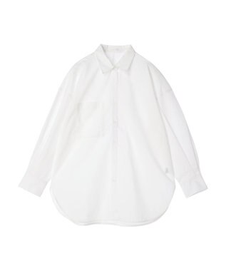 Green Parks イージーケア　ゆったりシャツ Off White