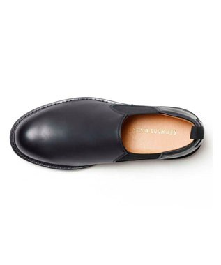 REGAL FOOT COMMUNITY 【レッドウッドリバー メンズ】RX07 SIDE GORED SLIP-ONS カジュアルシューズ ブラック