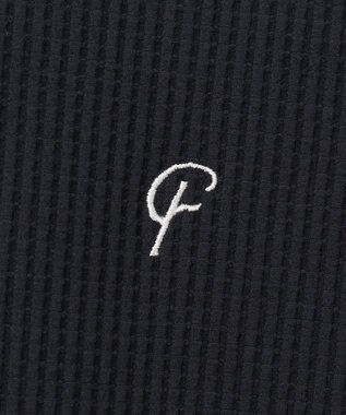 23区GOLF 【23Fondation/MEN】【UVケア】ワッフルジップアップ ブラック系