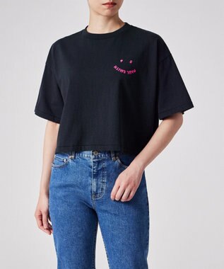 Paul Smith Happy クロップド 半袖Tシャツ