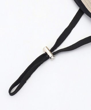 ANY SIS グログランリボン ハット ライトベージュ