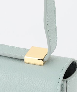 23区 DEMELLIER VANCOUVER ショルダー バッグ スモーキーグリーン系