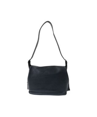 genten ホースレザーバッグA4ショルダー ダークグレー