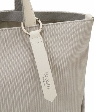 TOPKAPI 【新色追加】【Breath TOPKAPI】Aerial エアリアル ナイロン カラーストラップ付き トートバッグ /軽量 ライトグレー