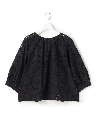 23区 【先行予約】カットワークエンブロイダリー 2WAYブラウス
