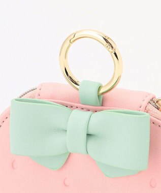 ANY KIDS 【Strawberry Collection】カラビナ付きいちごポーチ ピンク