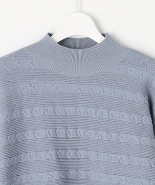 ANY SIS S 【2SET】ニット ボレロ × ワンピース セット ライトブルー×アイボリー