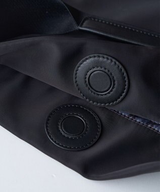 MIYABIYA LAQUOH【撥水加工】ミニマルナイロンワンショルダー (S) ブラック