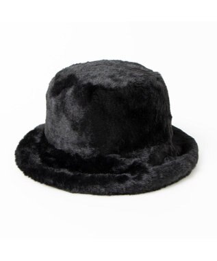 UNBILLION カシュネ cache nez / フェイクファーバケットハット ブラック