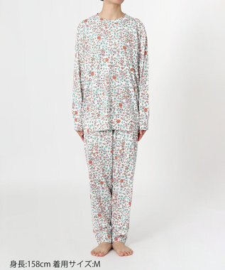 tsumori chisato SLEEP ツモリチサト パジャマ 長袖 長ズボン レディース UDX575 /ワコール アイボリー