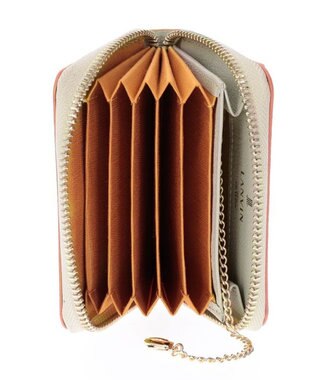 LANVIN en Bleu リム カードケース オフホワイト