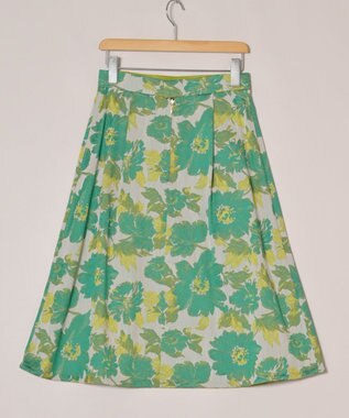 ONWARD Reuse Park 【組曲】スカート春夏 グリーン