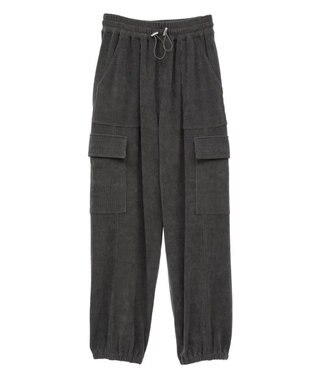 Green Parks ・ＥＬＥＮＣＡＲＥ　ＤＵＥ　コーデュロイカーゴパンツ Charcoal Gray