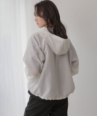 組曲 L シアージャカード ブルゾン ホワイト系