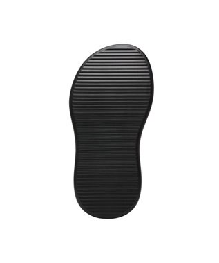 STEVE MADDEN HEADWAY バックストラップ厚底パフィーサンダル ブラック