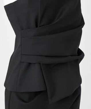 23区 S 【エステータ】ウールダブルクロス ビスチェ ブラック系