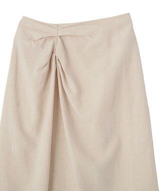 earth music&ecology ウエストツイストアシメスカート Ecru