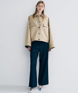 uncrave チノギャバジン ブルゾン ベージュ