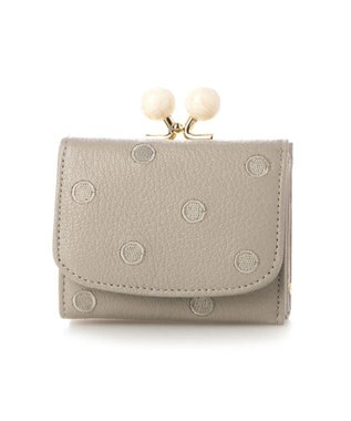 UNBILLION perche アクリル玉三つ折りミニサイフ