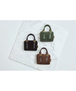 style code 【VerdeVari/ヴェルデヴァリ】TINYボストンバッグ（BOX付） ダークグリーン