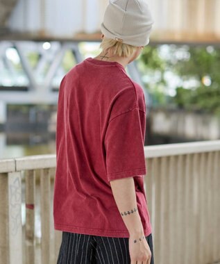 WEGO 【ユニセックス着用ITEM//MLサイズ展開】接触冷感グラフィックBIG　T（SS） レッドその他