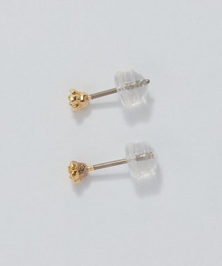 Phoebe 【金属アレルギー対応】プチフラワービジュースタッドピアス　クリア クリア