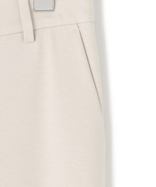 23区 L 【セットアップ対応/洗える】ストレッチポンチ パンツ ライトグレー系