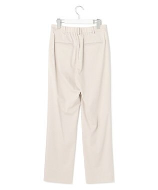 23区 L 【セットアップ対応/洗える】ストレッチポンチ パンツ ライトグレー系