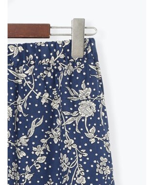 Te chichi 【LIBERTY FABRICS】フレアスカート ネイビー