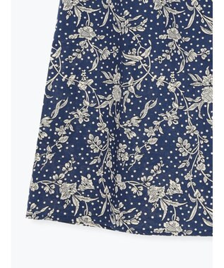 Te chichi 【LIBERTY FABRICS】フレアスカート ネイビー