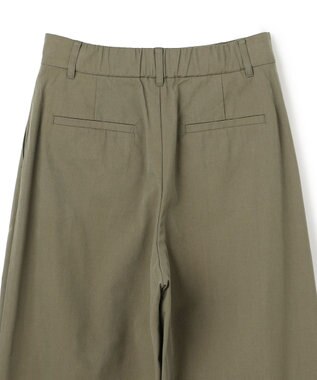 UNFILO アシンメトリー ラップパンツ カーキ