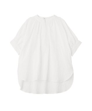CRAFT STANDARD BOUTIQUE ナチュラルワッシャーブラウス【WEB限定カラー有り】 Off White