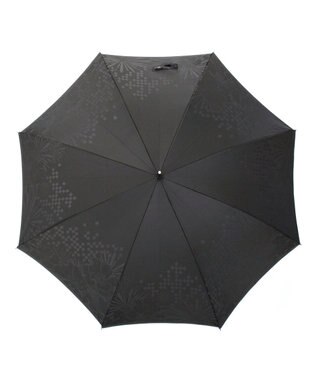 槇田商店 monotone 花 ブラック 長傘 クロ