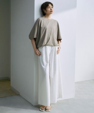 ICB 【一部カラーのみ接触冷感・洗える】UnleashLite タックパンツ オフホワイト系