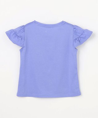 組曲 KIDS 【110-140㎝】 シーグロウフリルTシャツ アビスブルー