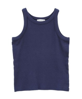 Green Parks ・swing by SET2点カーディガン&タンク Navy