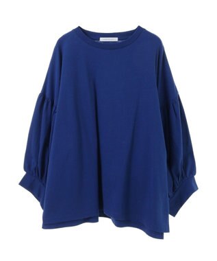 AMERICAN HOLIC ドルマンギャザースリーブカットプルオーバー Blue