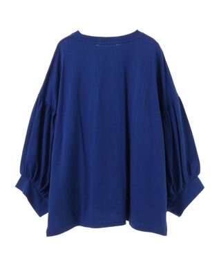 AMERICAN HOLIC ドルマンギャザースリーブカットプルオーバー Blue