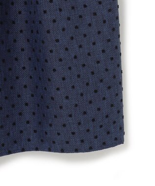 TOCCA 【洗える】NIGHT CURTAIN ドレス ブルー×ドット柄