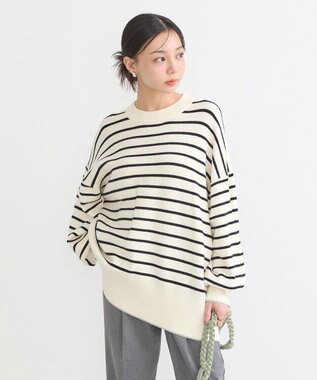 earth music&ecology やわらかタッチチュニック Border