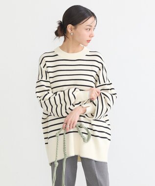 earth music&ecology やわらかタッチチュニック Border