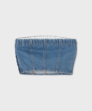 GRACE CONTINENTAL デニムビスチェ インディゴ