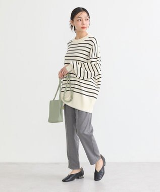 earth music&ecology やわらかタッチチュニック Border