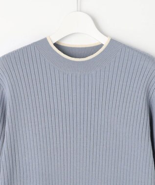 ANY SIS S 【2SET】ニット ボレロ × ワンピース セット ライトブルー×アイボリー