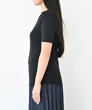 HAAG CREW NECK SHIRTS クルーネックシャツ ブラック